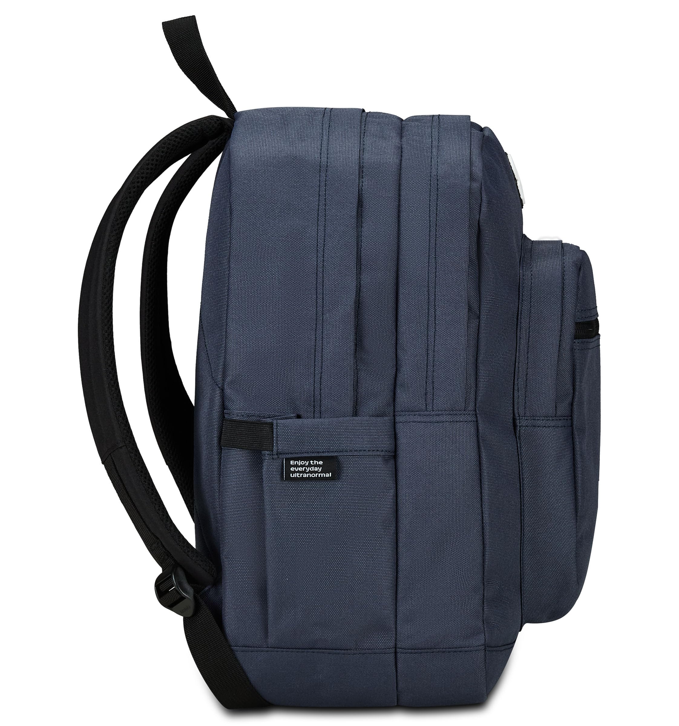 Invicta Zaino Scuola Jelek Plain Blu - Doppio Scomparto Super Capiente Con Tasca Porta PC o Tablet, Porta Borraccia e Organizer - Per Medie, Superiori e Viaggio, Ragazza