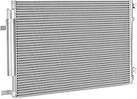 Vista 33 de AUTOSAVER88 Condensador de aire acondicionado de A/C compatible con Kenworth C500 K100E T2000 T270 T300 T400 T600A T800 W900 Base