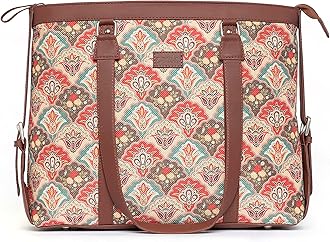 Office Bag | Stylish Bags for Office Use | Laptop Bag 15.6 inch | Stylish Tote for Office Use | Purse for Women | Vegan Leather Handbag | Daily & Travel Use |