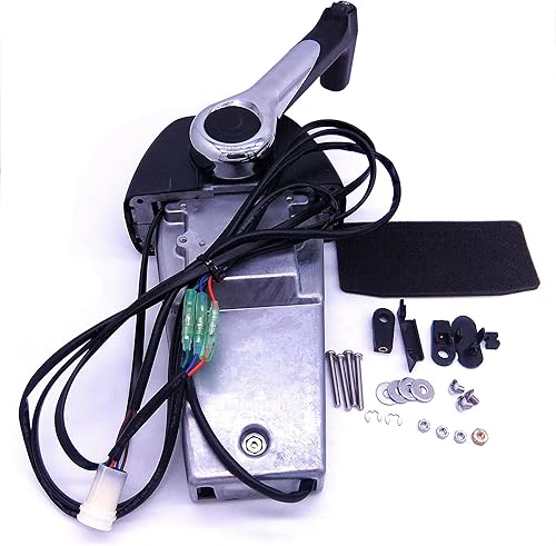 Miniatura 5 de 704 704-48205 Binnacle Caja de control remoto del acelerador fuera de borda de un solo motor para motor fuera de borda Yamaha 704-48205-P1-00