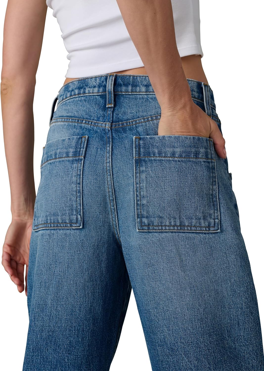 Joe's Womens The Harlowe High Rise Wide Leg Jean - Image 5