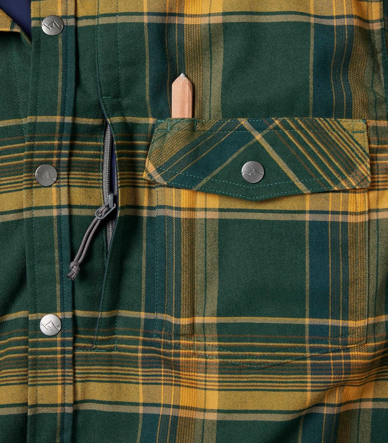 Legendary Whitetails Mens Performance Stretch Plaid Flannel Long Sleeve Snap Down Shirt Moisture Wicking Quick Dry - Image 3