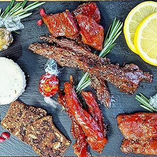 Premium Smoked Salmon Holiday Gift Box – 4 Types of Wild Canadian Smoked...