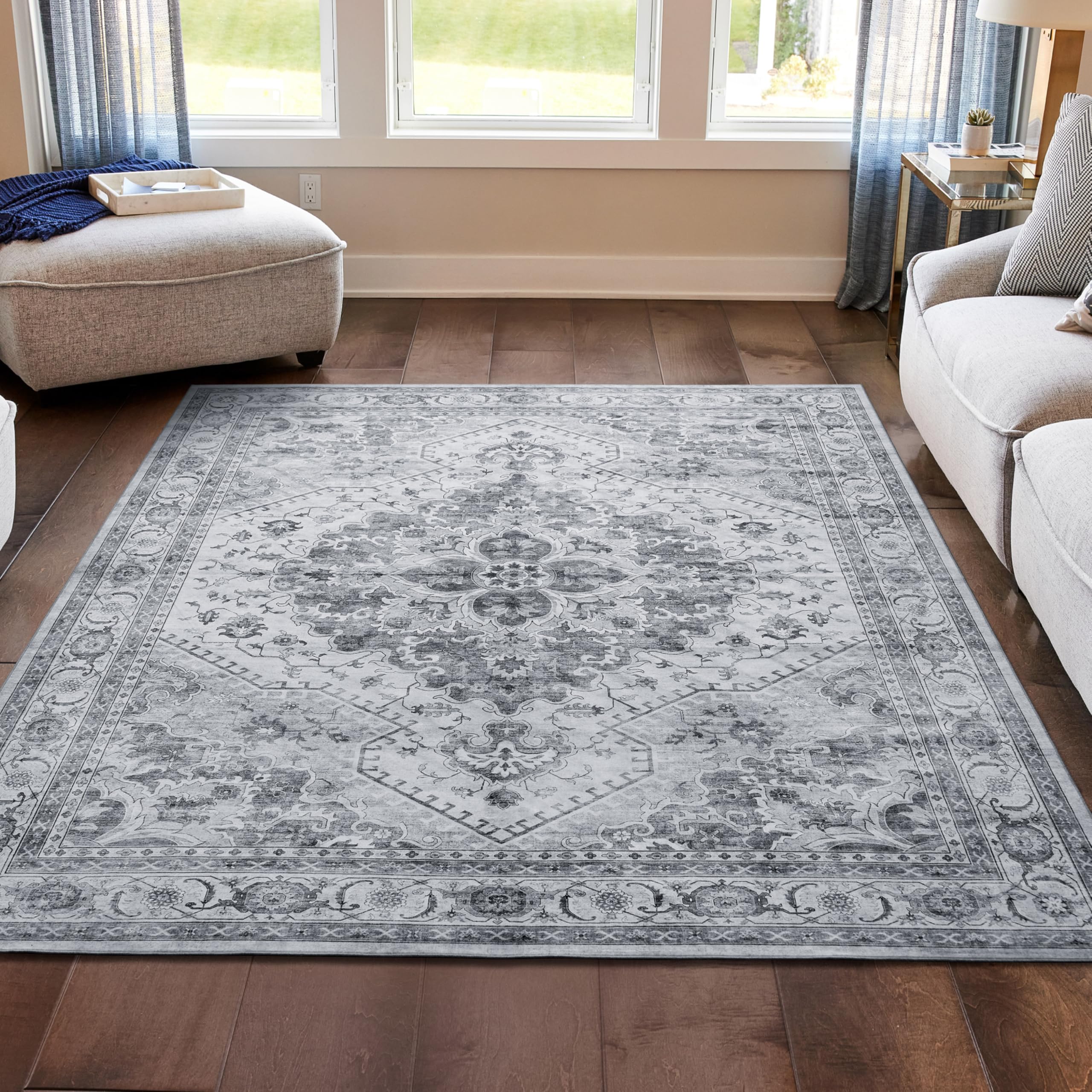 Amazon.com: Wyatt & Ash Dream Mink Washable Geraldine Grey