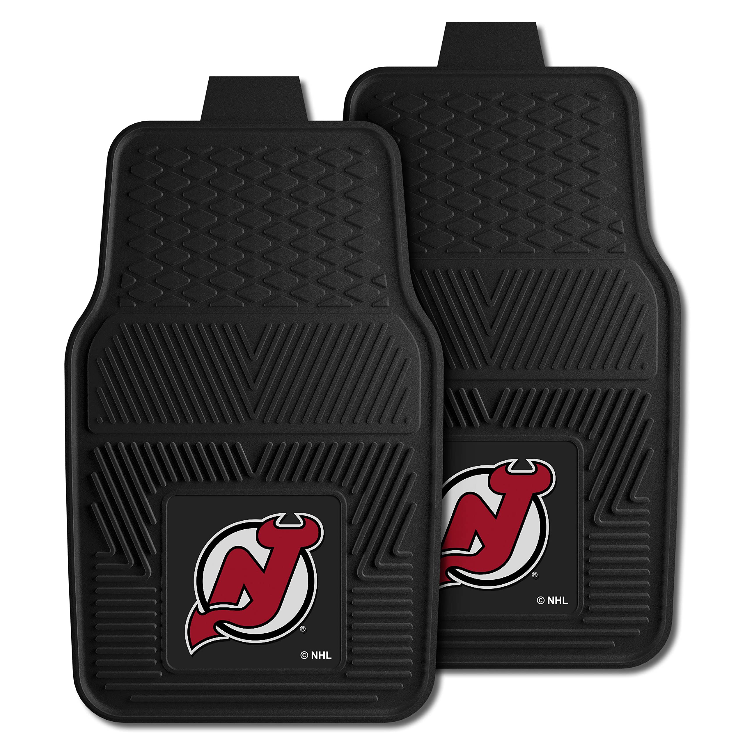Sports Licensing Solutions, LLC NHL - New Jersey Devils 2-pc Vinyl Car Mats 17"x27"