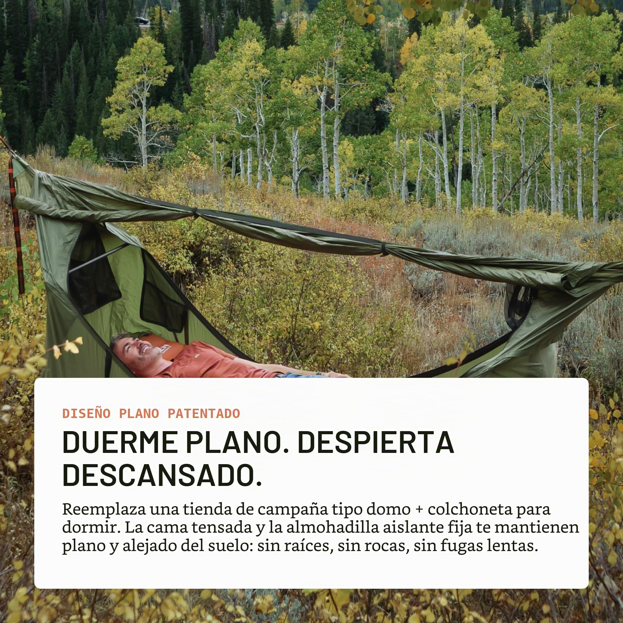 Tienda Haven con Almohadilla Aislante