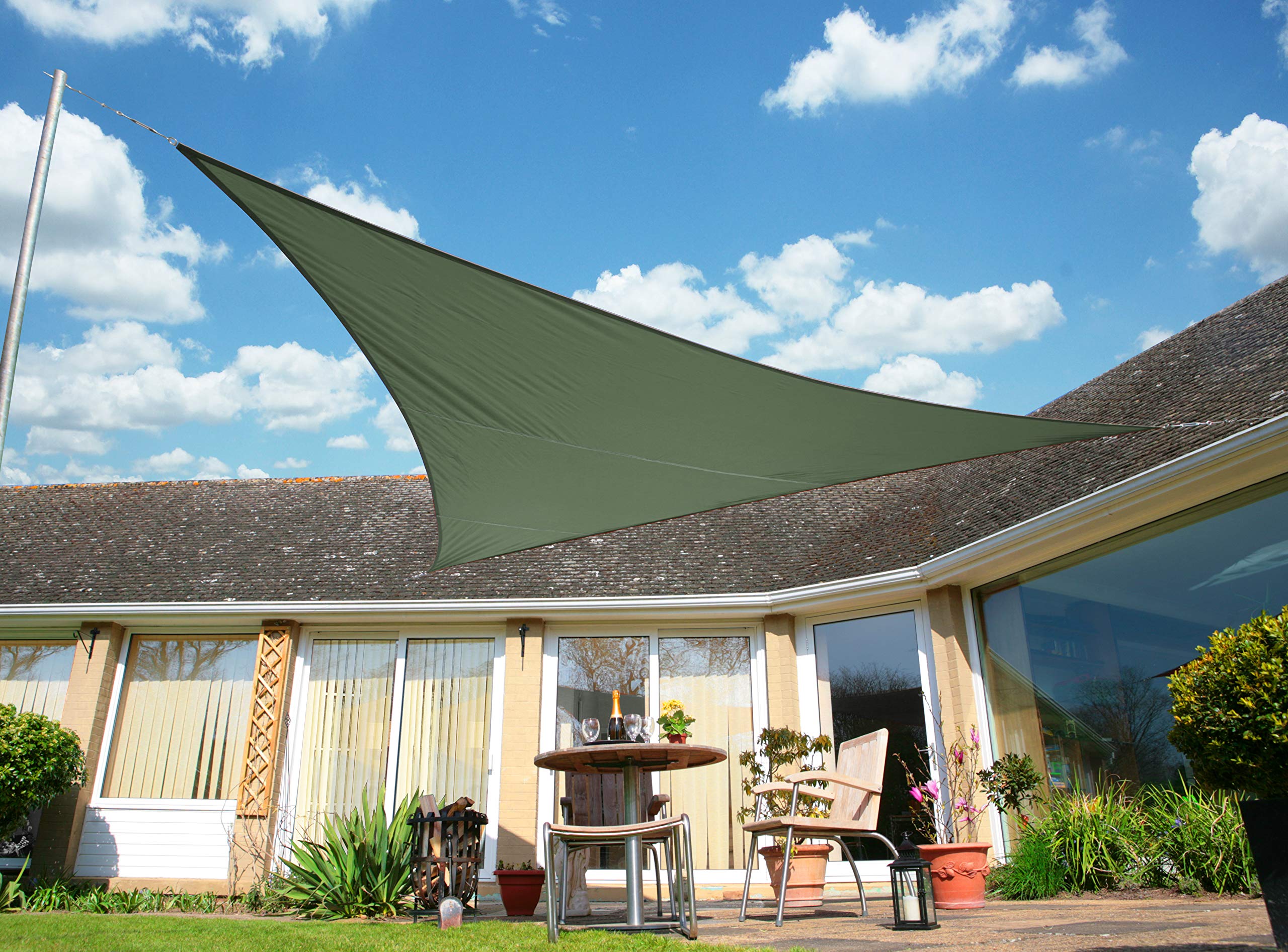Amazon.com: Kookaburra: Triangle Shade Sails