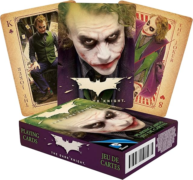 AQUAZA DC Comics The Joker Heath Ledger Playing Cards (nm)