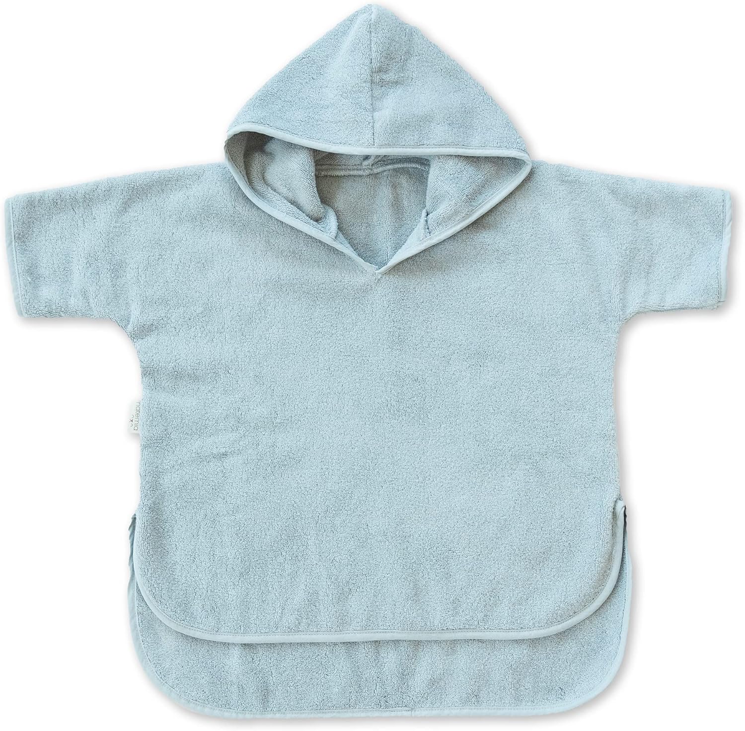 Natemia Organic Hooded Poncho Towel for Toddlers and Kids