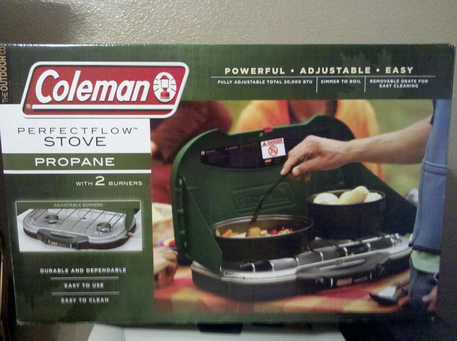 Coleman PerfectFlow 2Burner Propane Stove Amazon.ca Sports & Outdoors