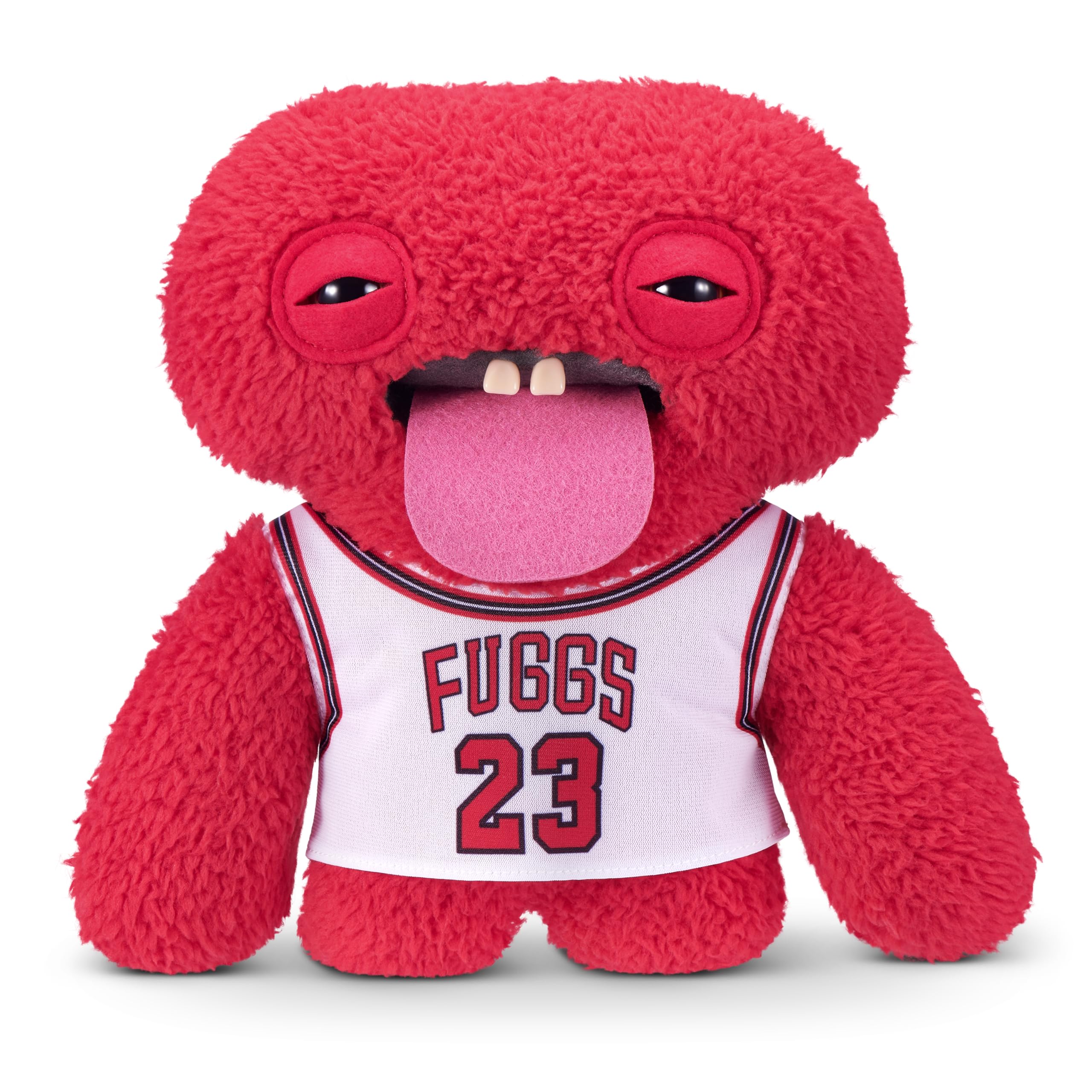 Fuggler Fugg Stars 9-Inch Plush Toy (Chunky Mcdunky) by ZURU, Funny Ugly Monster Stuffed Animal with Human-Like Teeth