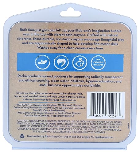Miniatura 3 de Jabón Pacha, Crayones de baño frescos, 3 unidades