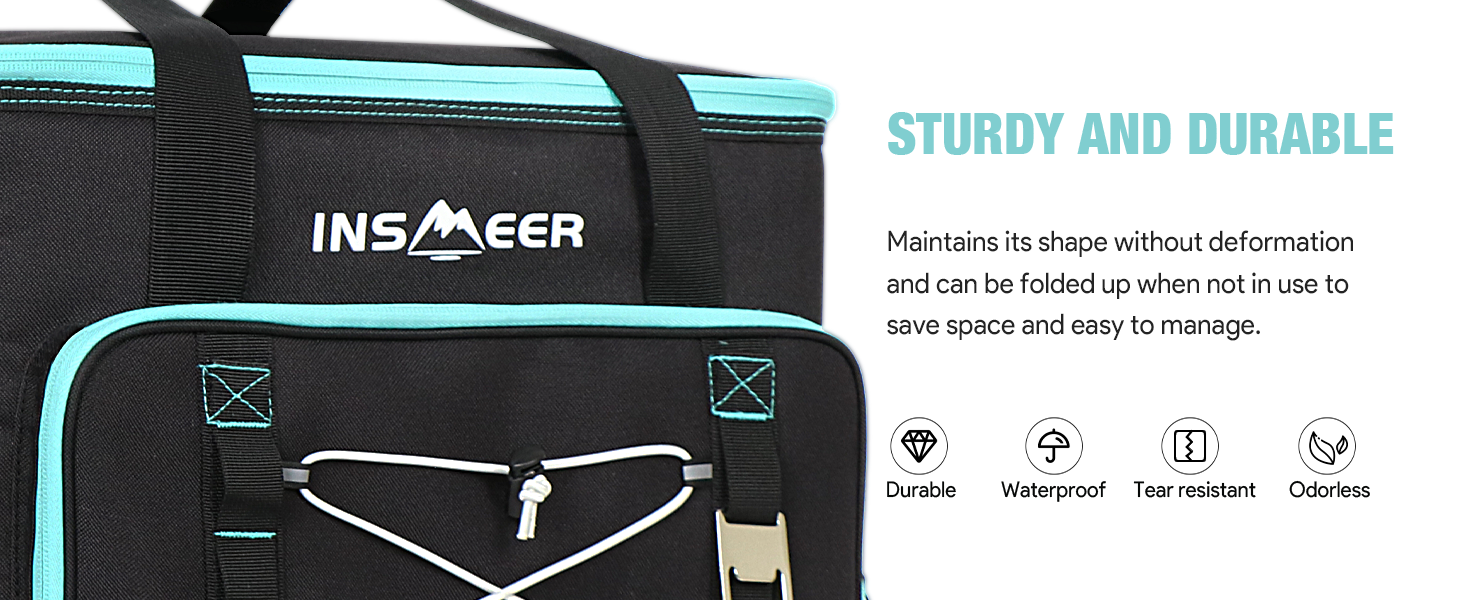 Amazon.com : [Upgrade] INSMEER Large Cooler Bag 90 Cans/55L