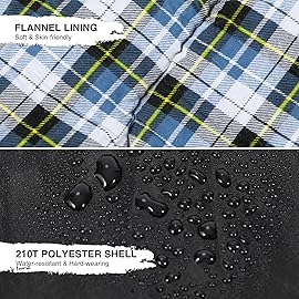 REDCAMP Cotton Flannel Sleeping Bag for Camping Backpacking, Adults Cold Weather Warm and Comfortable Envelope Sleeping Bag with Compression Sack, Black with 2lbs Filling(75x33)