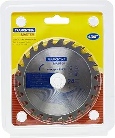 Tramontina 42633101, Disco Corte para Madeira 4.3/8''