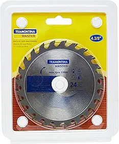 Tramontina 42633101, Disco Corte para Madeira 4.3/8''