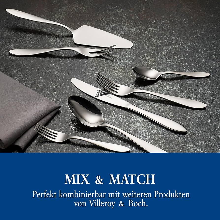 Amazon.com: Villeroy & Boch 12-6373-9030 Arthur Cutlery24-Pieces