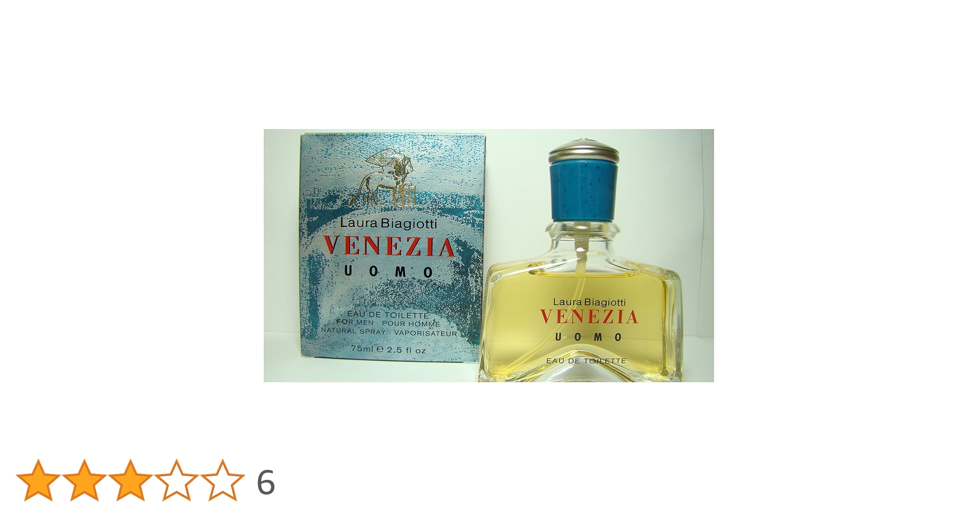 ラウラビアジョッティ　ヴェネツィア　ウォモ　オードトワレ　75ml Venezia Laura Biagiotti for Women Eau de Toilette 75ml New