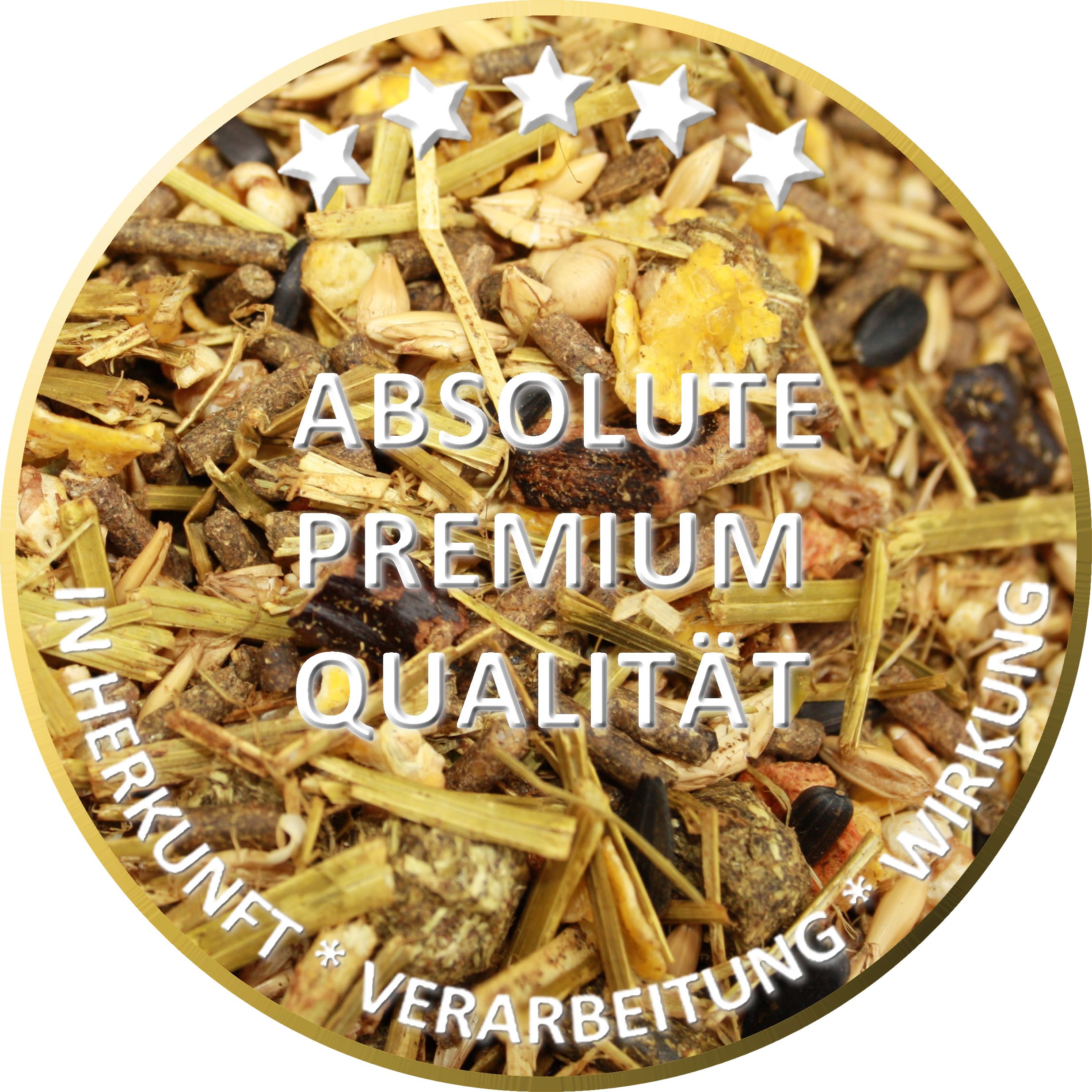 Tomodachi Kaninchenfutter Hasenfutter Raufutter Kaninchen Strukturfutter Gemüse Erbsenflocken Möhrenflocken Luzerneheu Kräuter Löwenzahn 15kg Sack