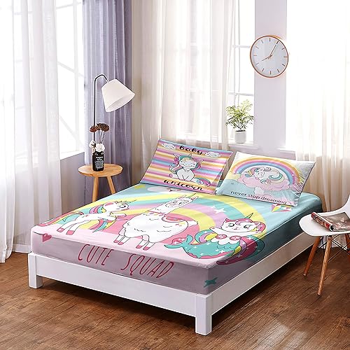 Miniatura 3 de Juego de sábanas de baloncesto deportivo, tamaño individual, sábana bajera ajustable y funda de almohada para niños de Ice Flame Galaxy