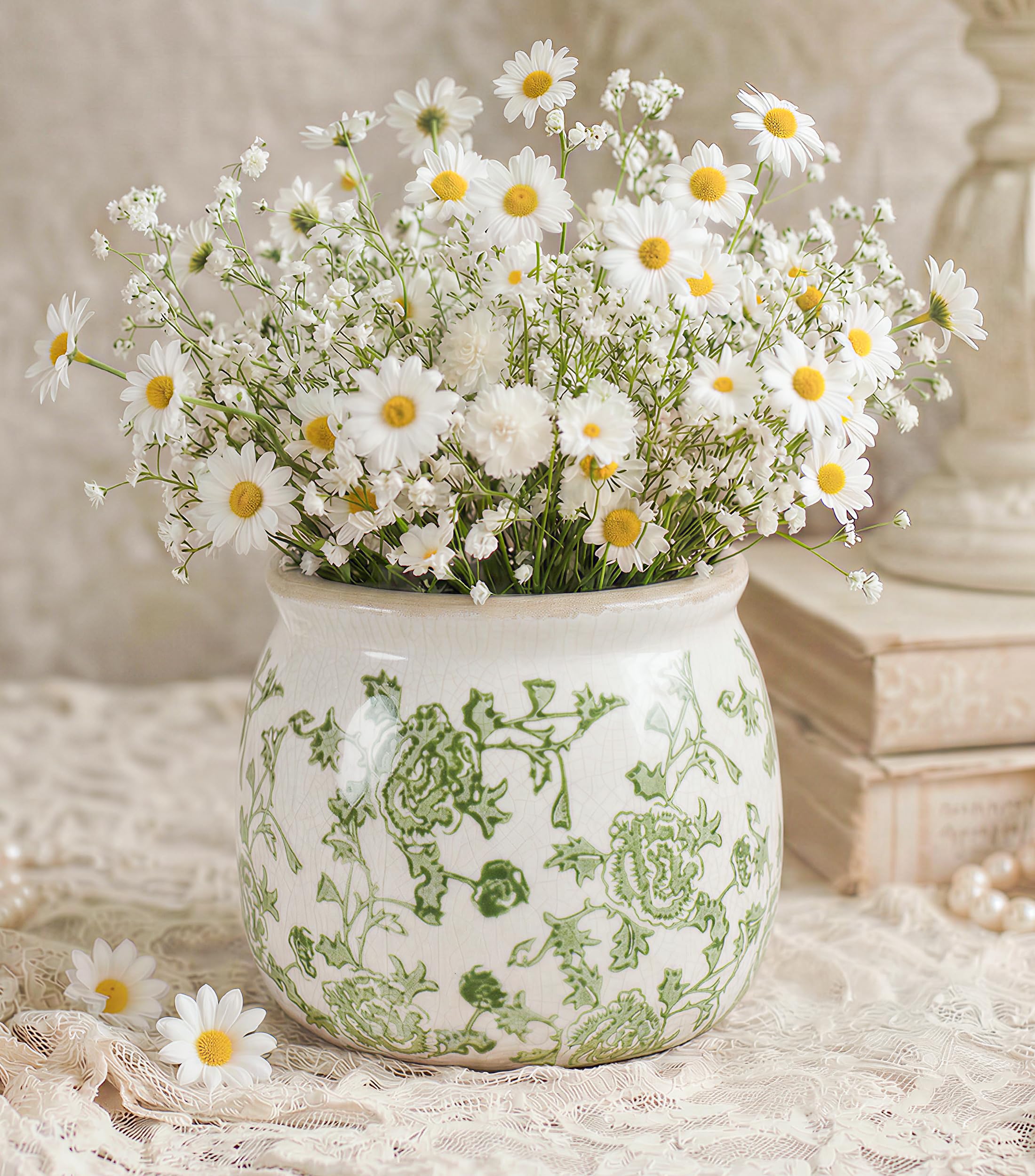 Photo 1 of DREAMLOOM Vintage Ceramic Planter Vase
