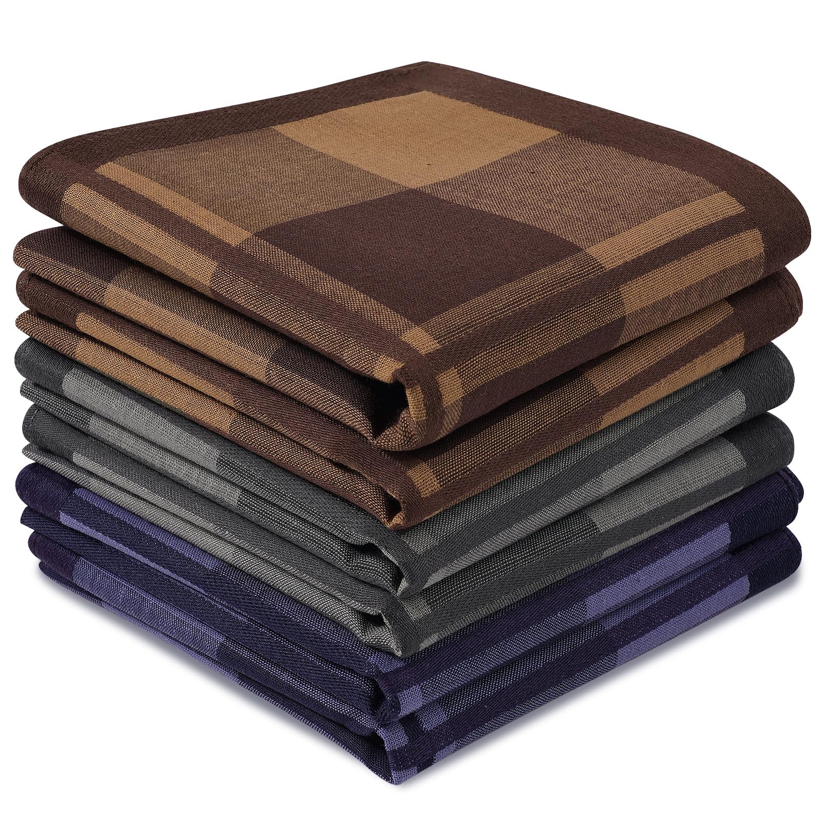 Selected Hanky 100% Cotton Handkerchiefs for Men