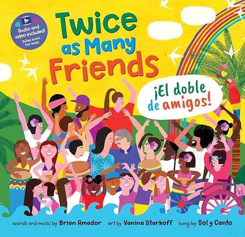 Twice as Many Friends / El doble de amigos (Barefoot Singalongs) (English and Spanish Edition)