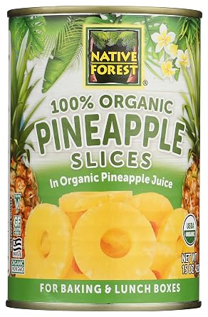 Native Forest Pineapple Slices Organic, 15 oz