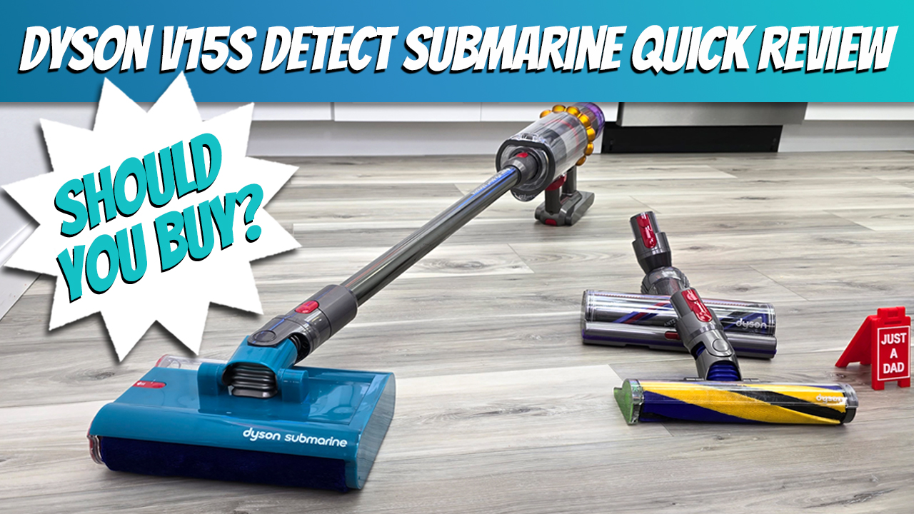 Watch Dyson V15s Detect Submarine Vacuum & Mop QUICK REVIEW on