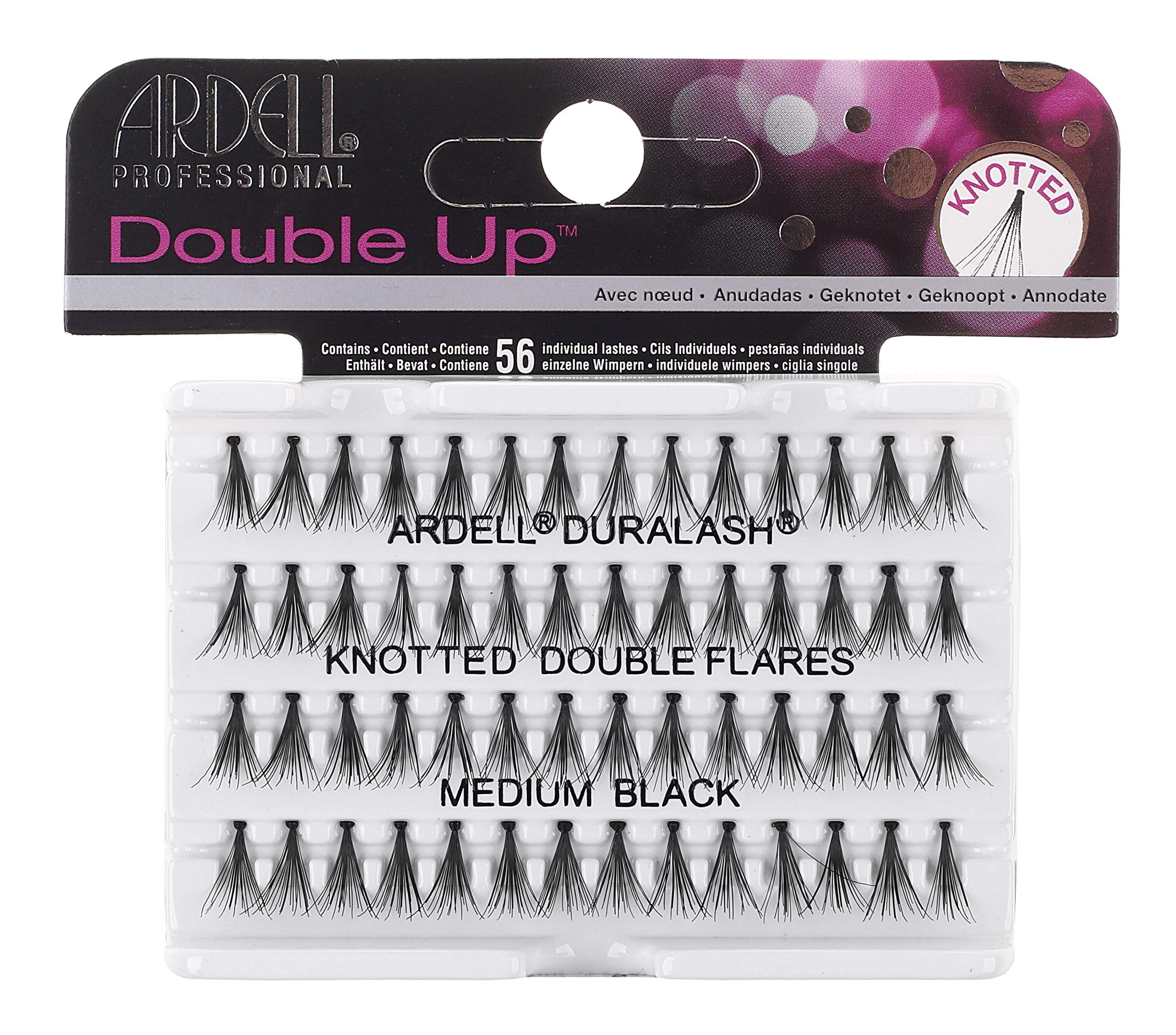 Ardell Double Up Lashes - Knot Free - Medium Black