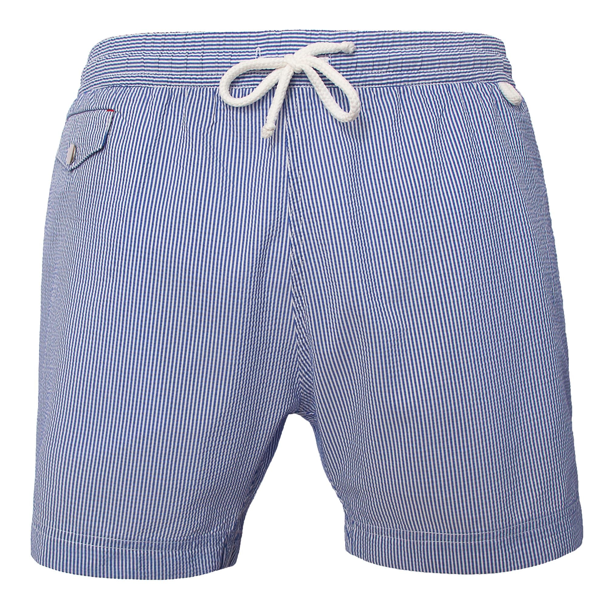 Bañadores y Shorts de baño y Playa para Hombre Montauk Tennis rayures Azul y Blanco Talla L 40-42