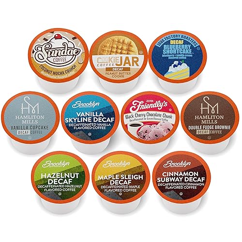 Miniatura 35 de Two Rivers Coffee Muestreador de cápsulas de café de sobrecarga de chocolate para cafeteras Keurig K Cup, paquete variado de una sola porción