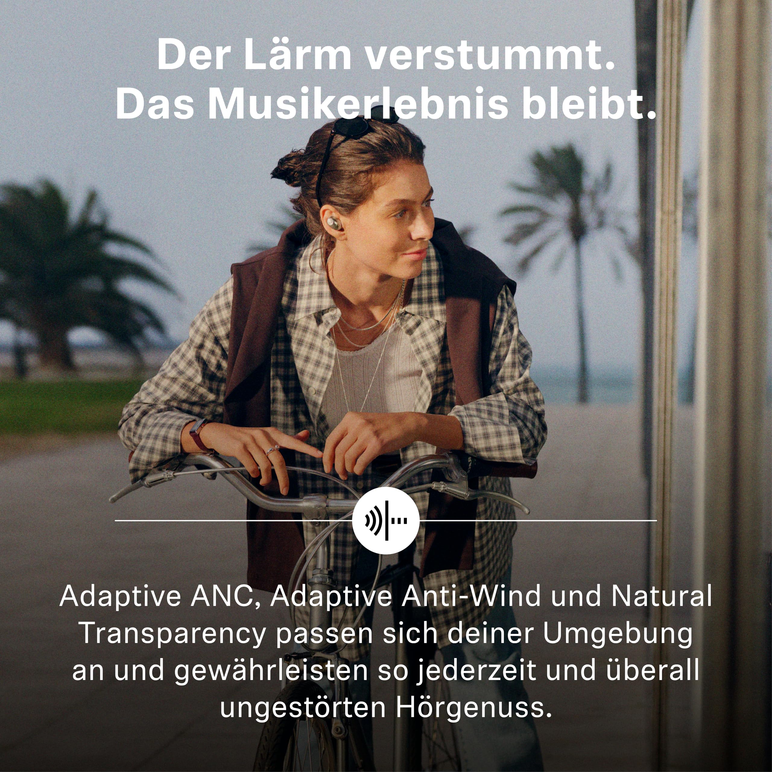 Sennheiser Momentum True Wireless 5 Bluetooth-Kopfhörer, 40 Stunden Akkulaufzeit, ANC