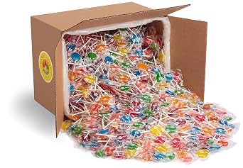 Classic 9 Fruit Lollipop Flavors, No Rootbeer, 880 Count, Nut Free - Candy Creek Lollipops