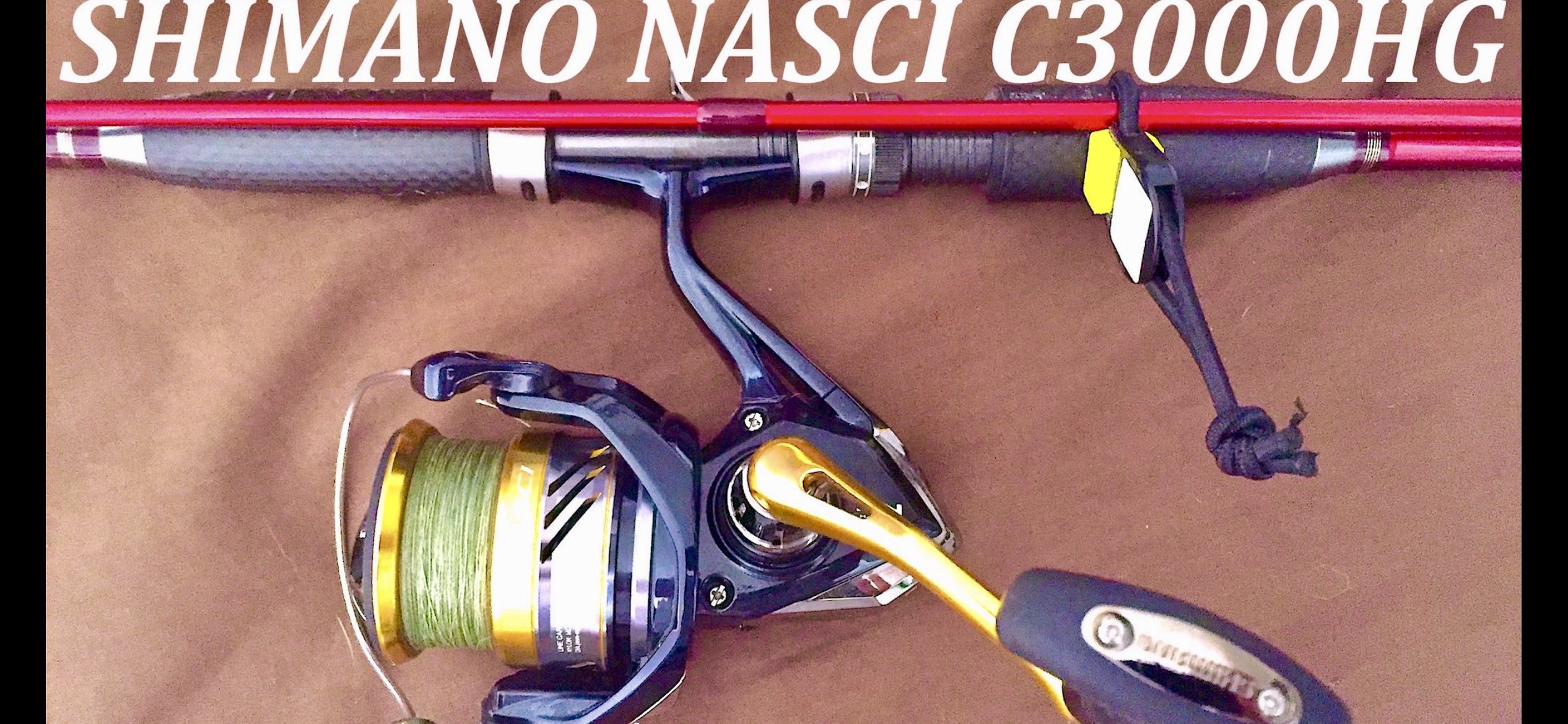 Watch Shimano NASCI 2016-17! 2500 & 3000 FB/HG Virtually The Same