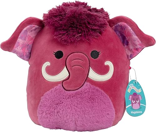 Squishmallow Magdalena The Mammoth - Peluche oficial de Jazwares de 10 pulgadas - Suave juguete de peluche para niños y coleccionistas - Adorable
