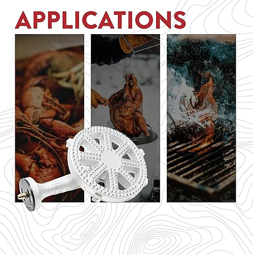 Miniatura 5 de GasOne Head Banjo - Quemador de propano de alta presión de 10 pulgadas