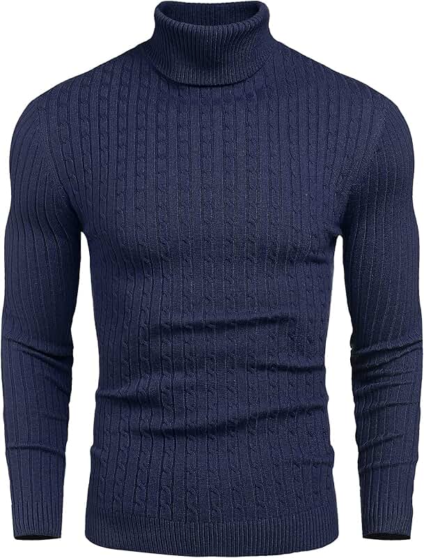 Amazon.com: mens mock turtleneck sweater