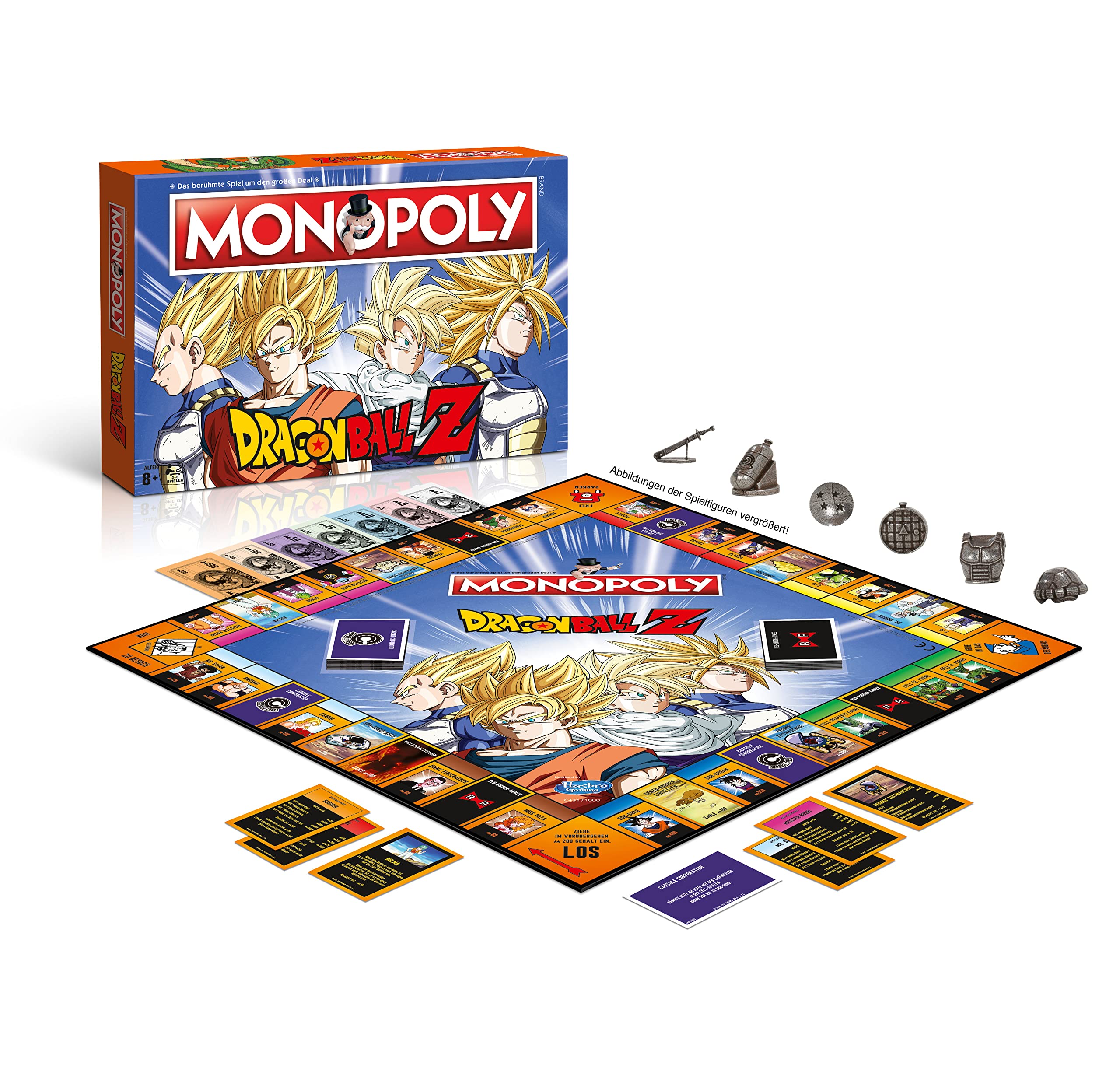 Winning Moves - Monopoly - Dragon Ball Z - Brettspiel - Alter 8+ - Deutsch