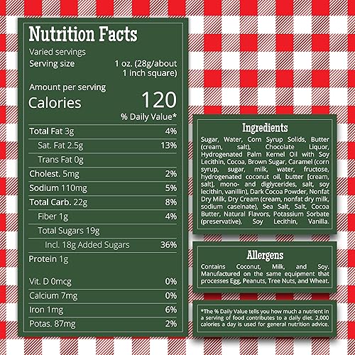 Miniatura 2 de Valley Fudge, sal marina de caramelo de chocolate negro, dulce artesanal fresco, mantequilla real, caramelo gourmet, paquete de media libra