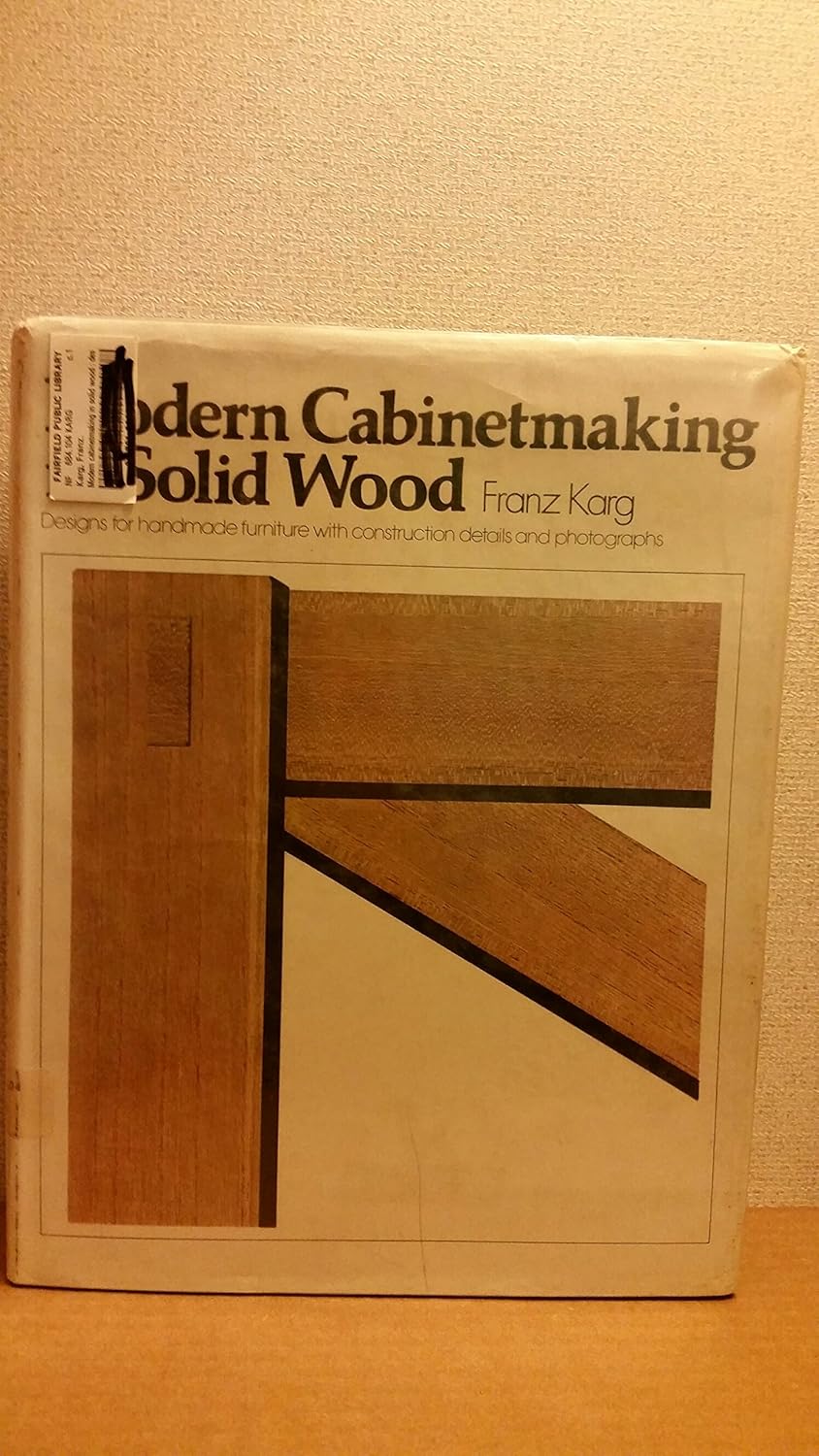 Modern in Solid Wood Designs for Handmade Furniture With Construction Details and