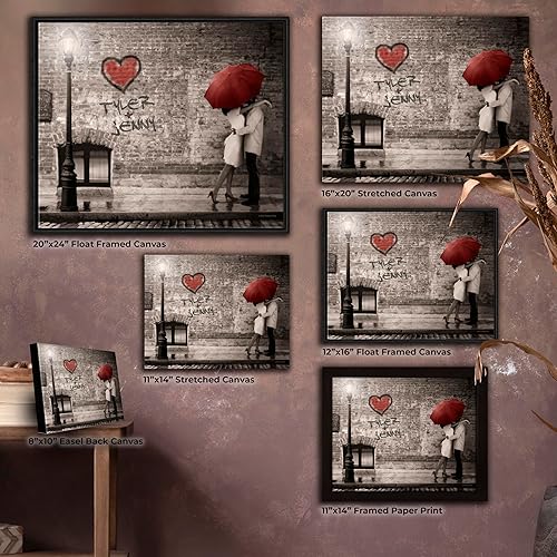 Miniatura 8 de Personal-Prints Canción y foto personalizada hecha en Estados Unidos  Fotos y canciones personalizadas  Regalo de aniversario, boda, día de San