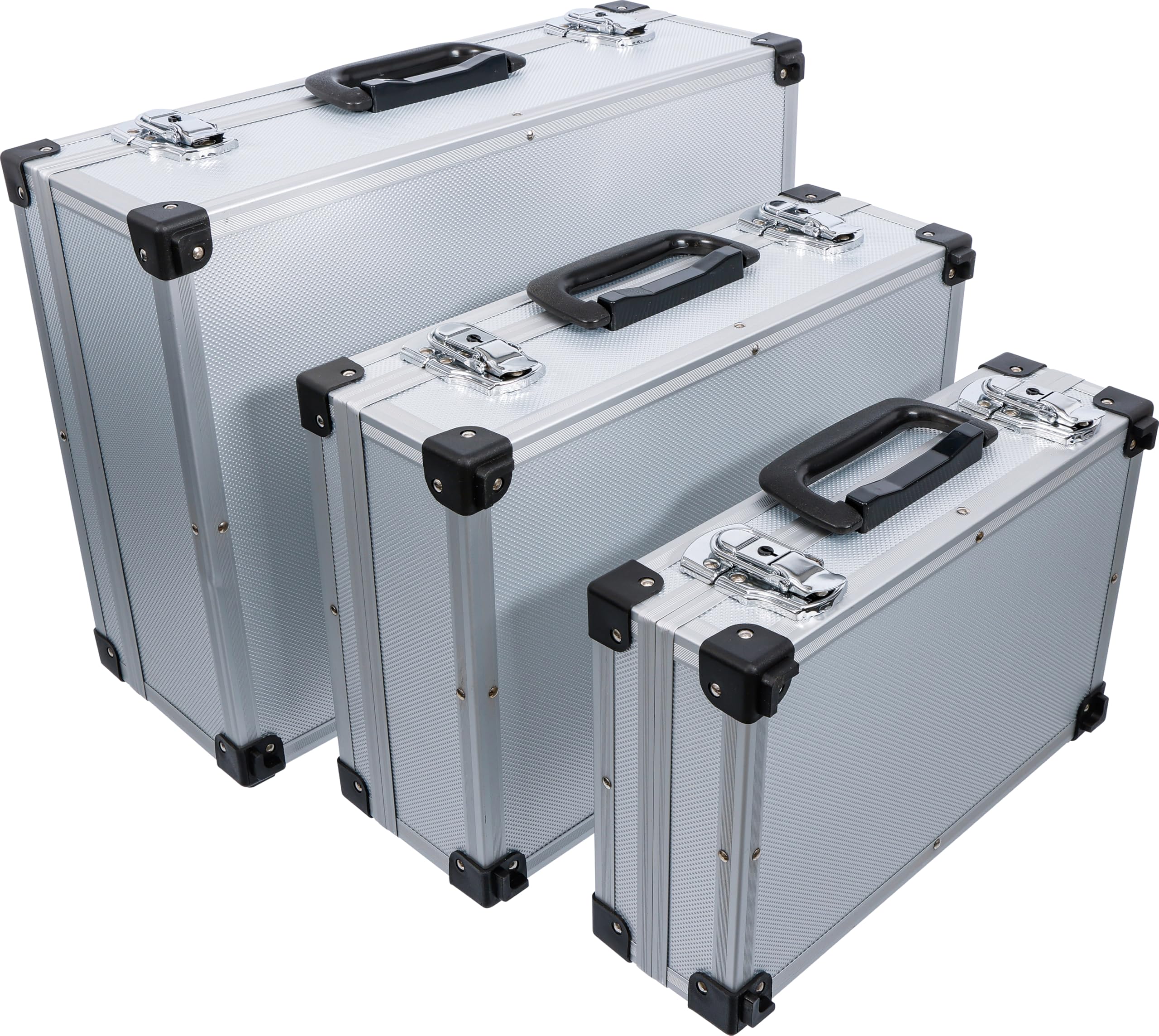 BGS 3307 | Set valigetta in alluminio | 3 pz.