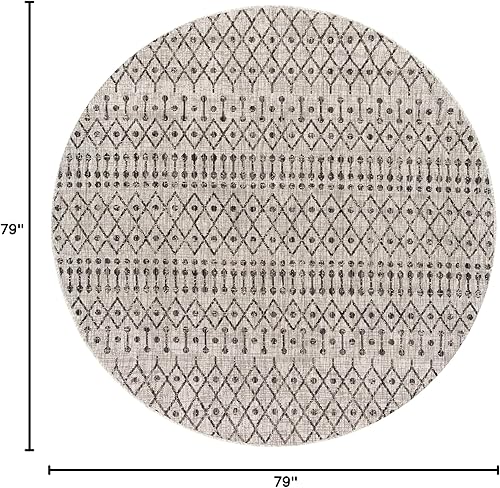 Vista 37 de Livabliss Hinata - Alfombra marroquí para exteriores, 12 x 15 pies, color negro