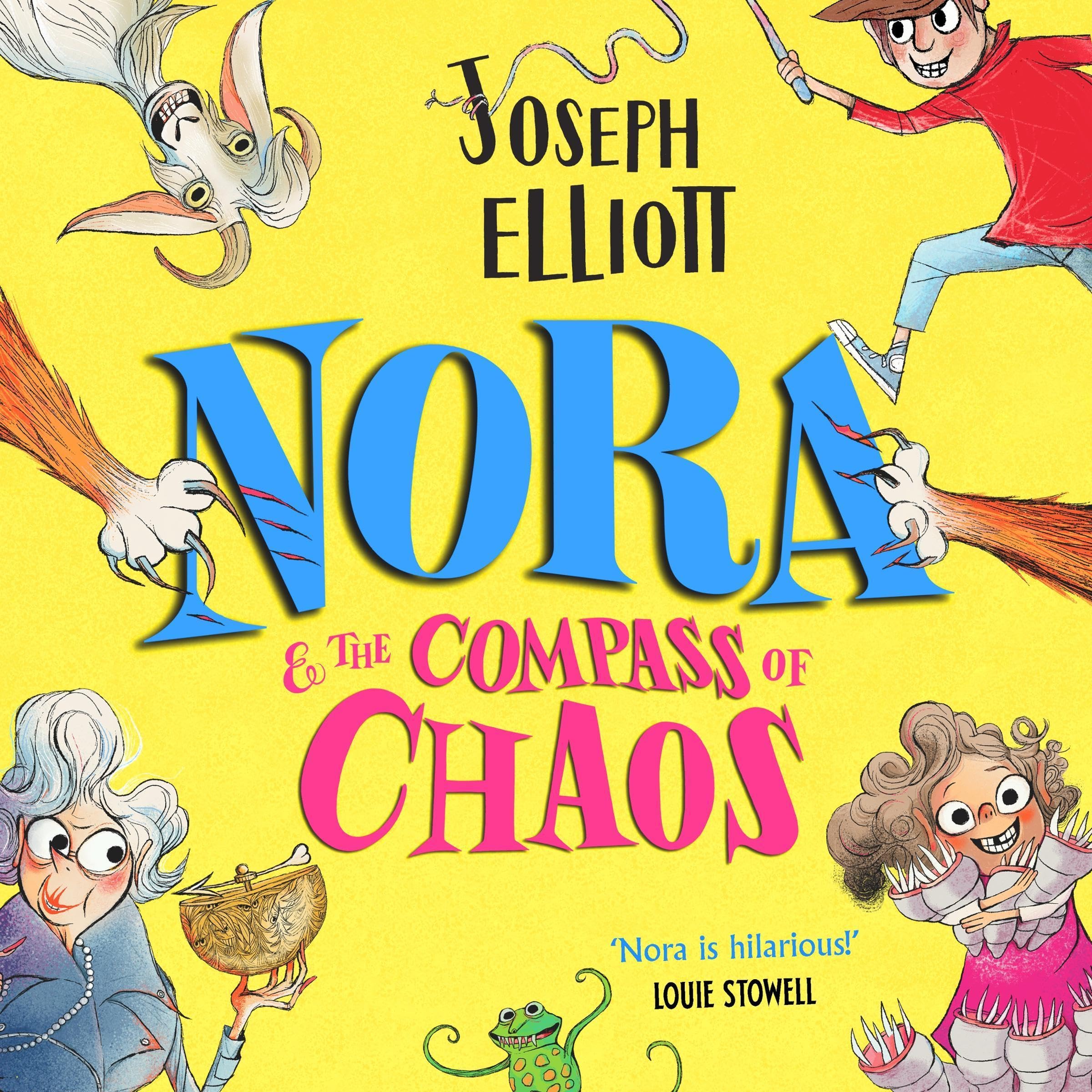 Cover art for Nora and the Compass of Chaos