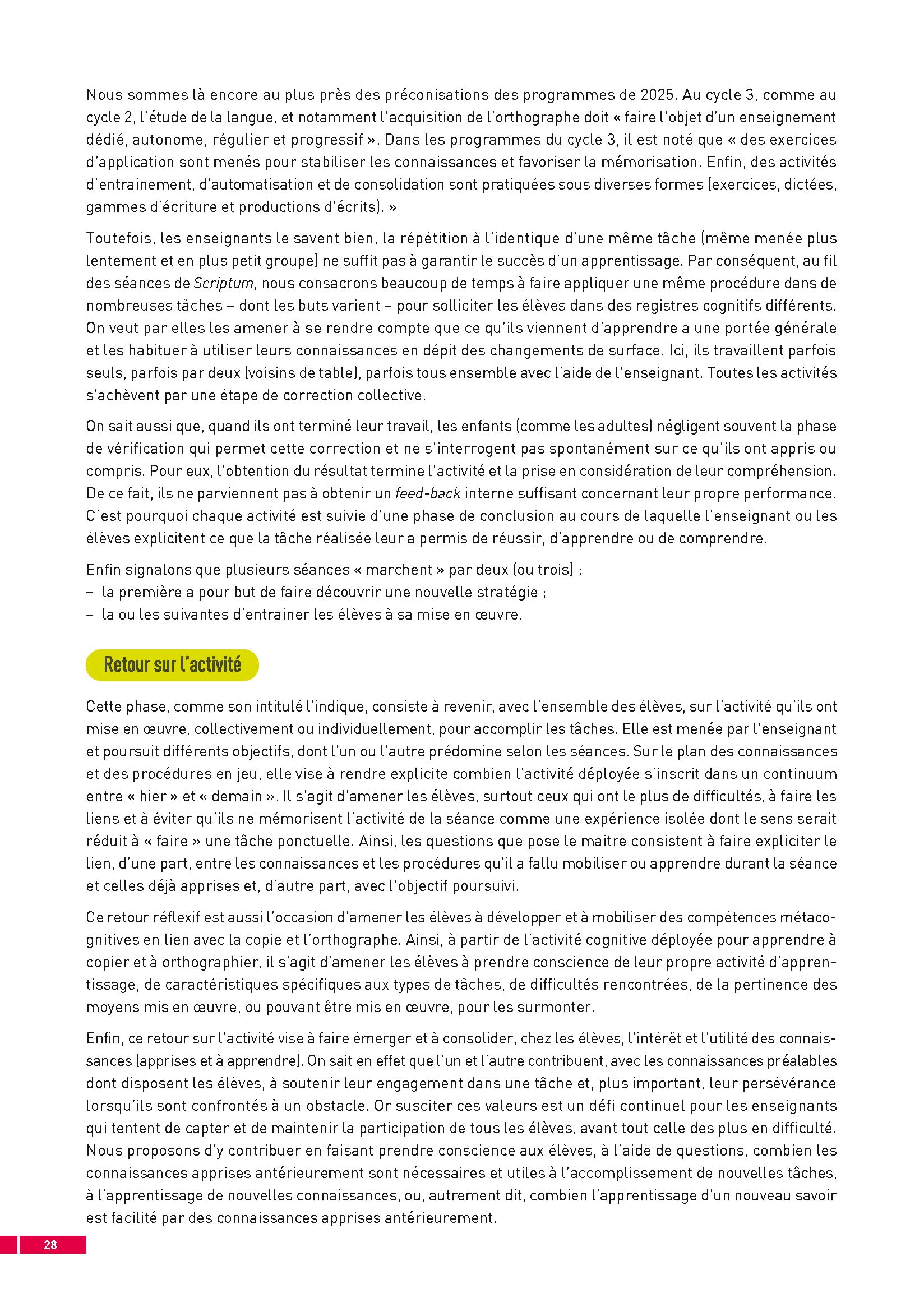 Scriptum - Apprendre à écrire : copier et orthographier CE1 CE2 Cycle 3 ULIS (+ ressources numériques)