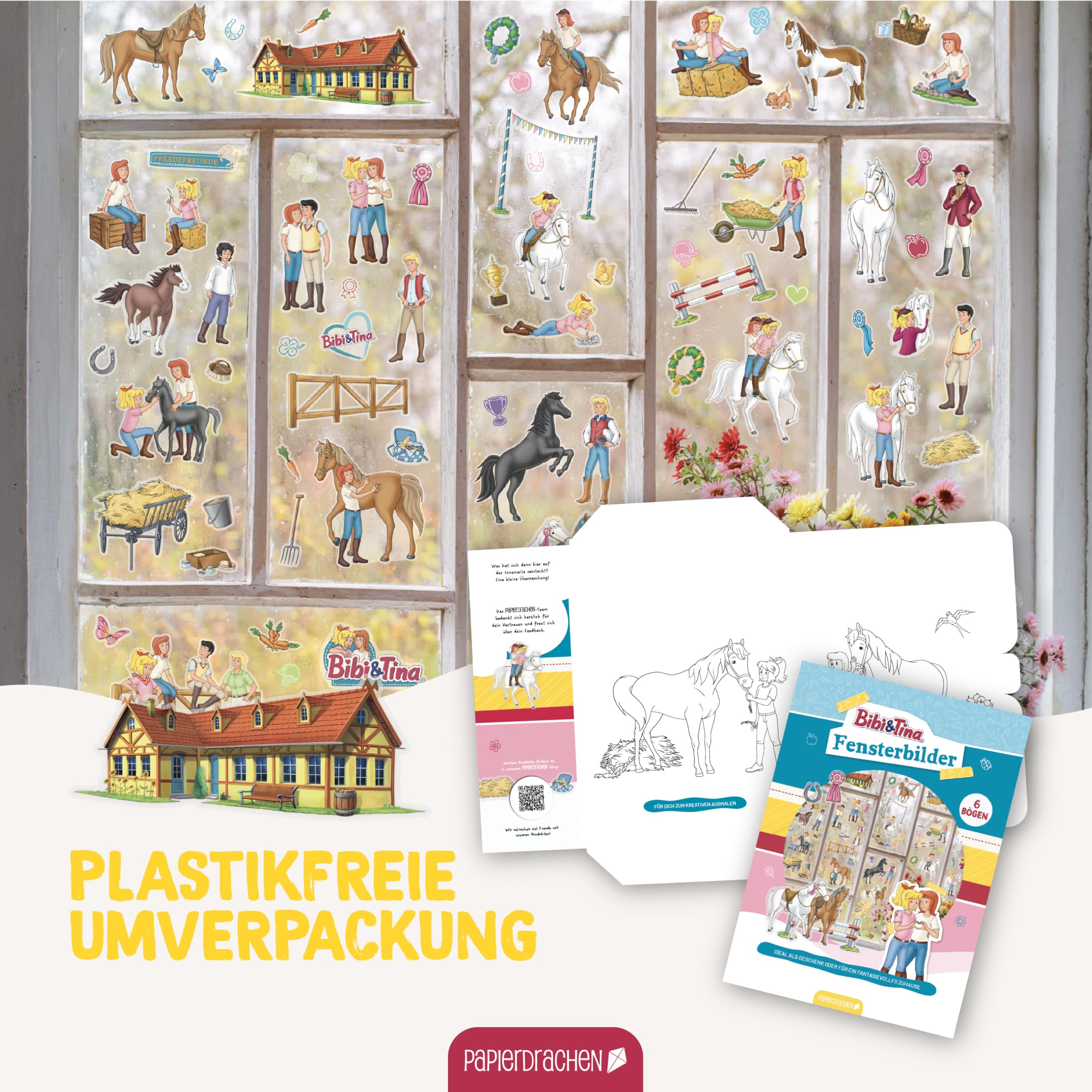Bibi & Tina - Rätseln - Stickern - Basteln: Mit vielen tollen Ideen für Pferde-Freundinnen ab 5 Jahren : Schwager & Steinlein Verlag Bibi & Tina - Rätseln - Stickern - Basteln: Mit vielen tollen Ideen für Pferde-Freundinnen ab 5 Jahren : Schwager & Steinlein Verlag