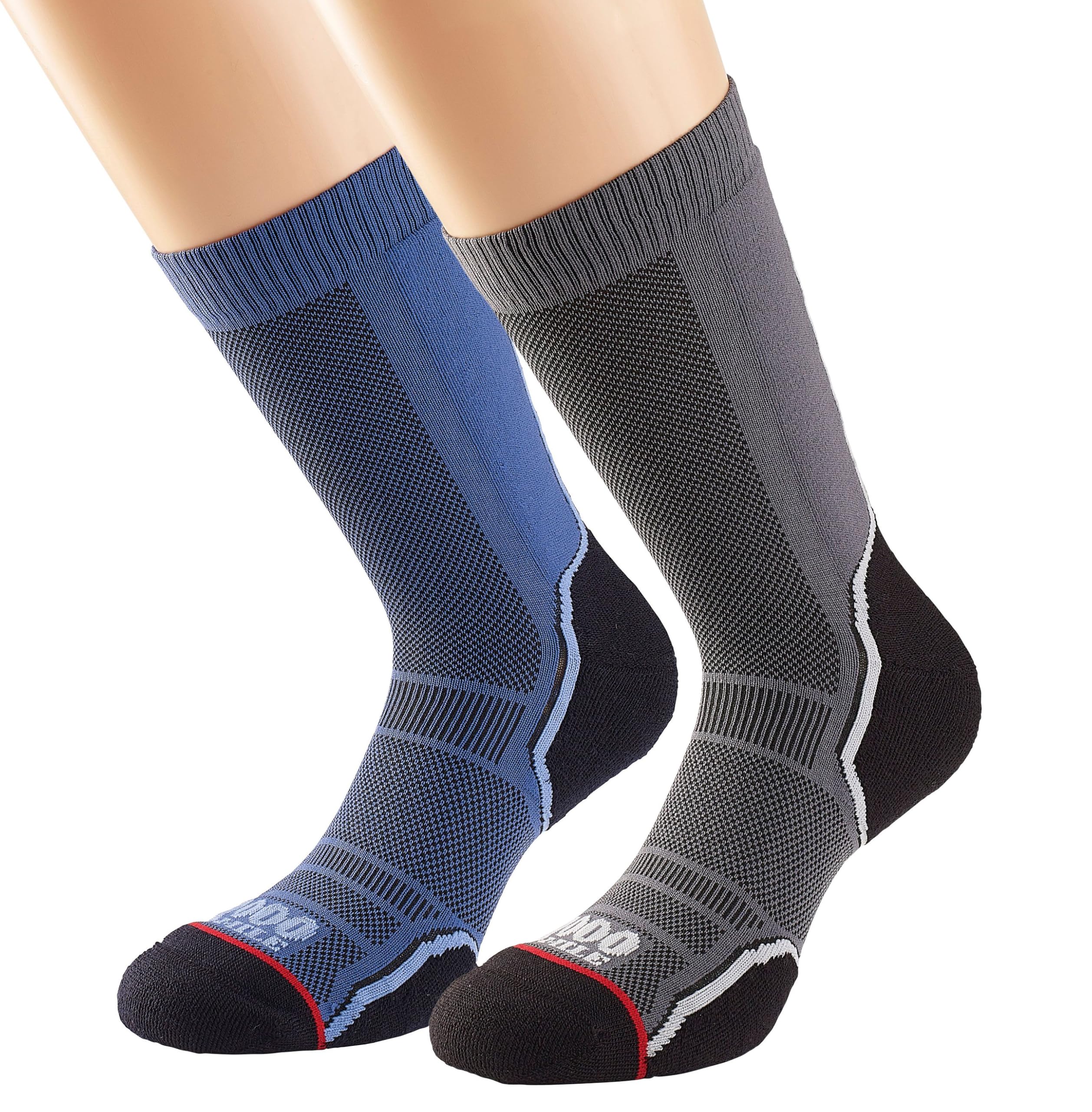 1000 MileMens Twin Pack TrekWalking Socks
