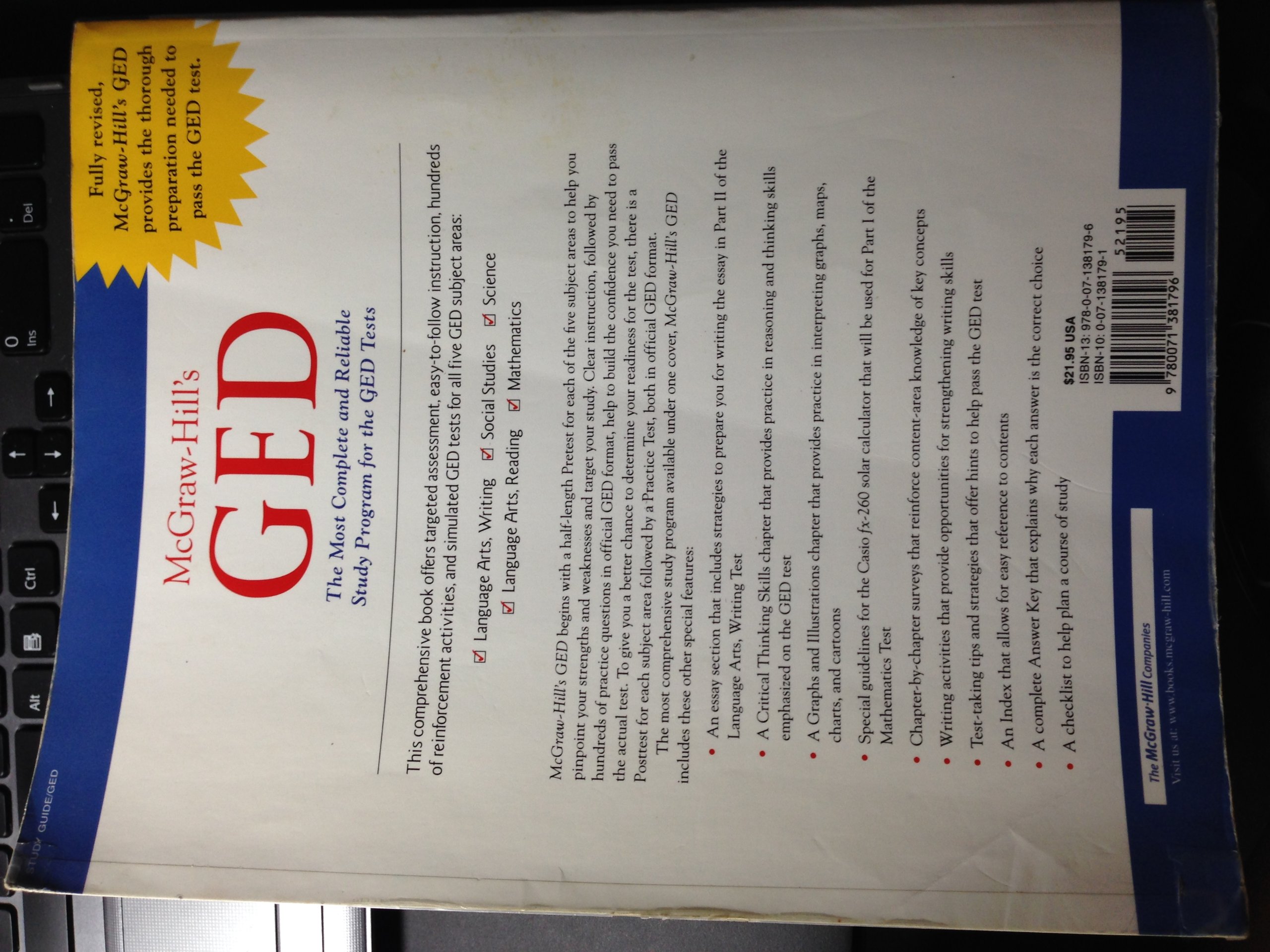 McGraw-HIll's GED : The Most Complete and Reliable Study Program for the GED Tests - Image 2