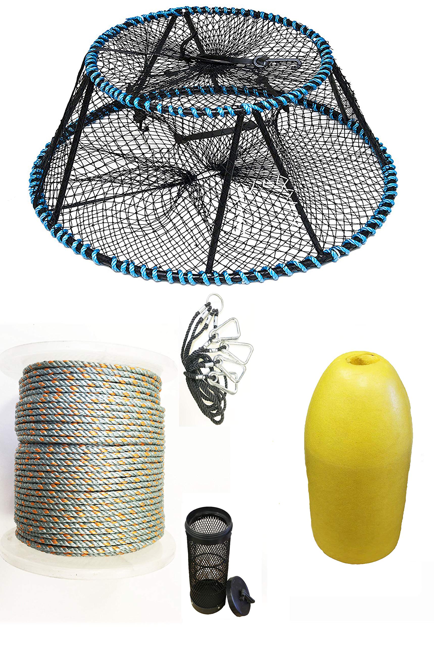 KUFA Sports Vinyl Coated Tower Style Prawn Trap(30